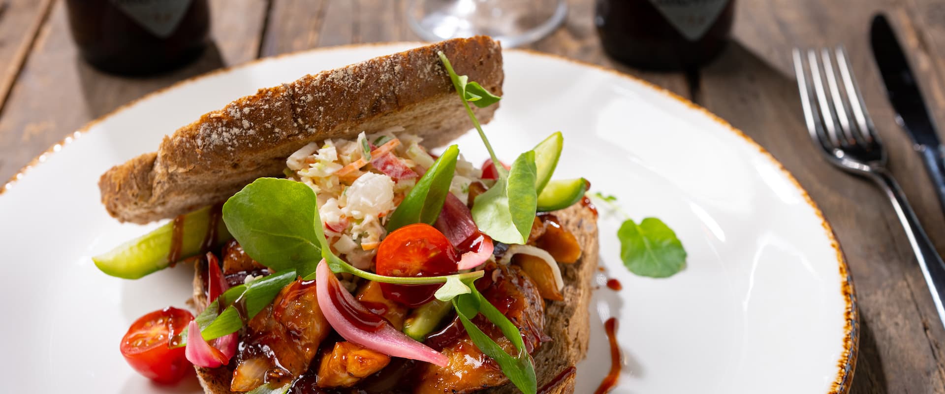 Dagvers lunchmenu bij Brownies & Downies Uithoorn