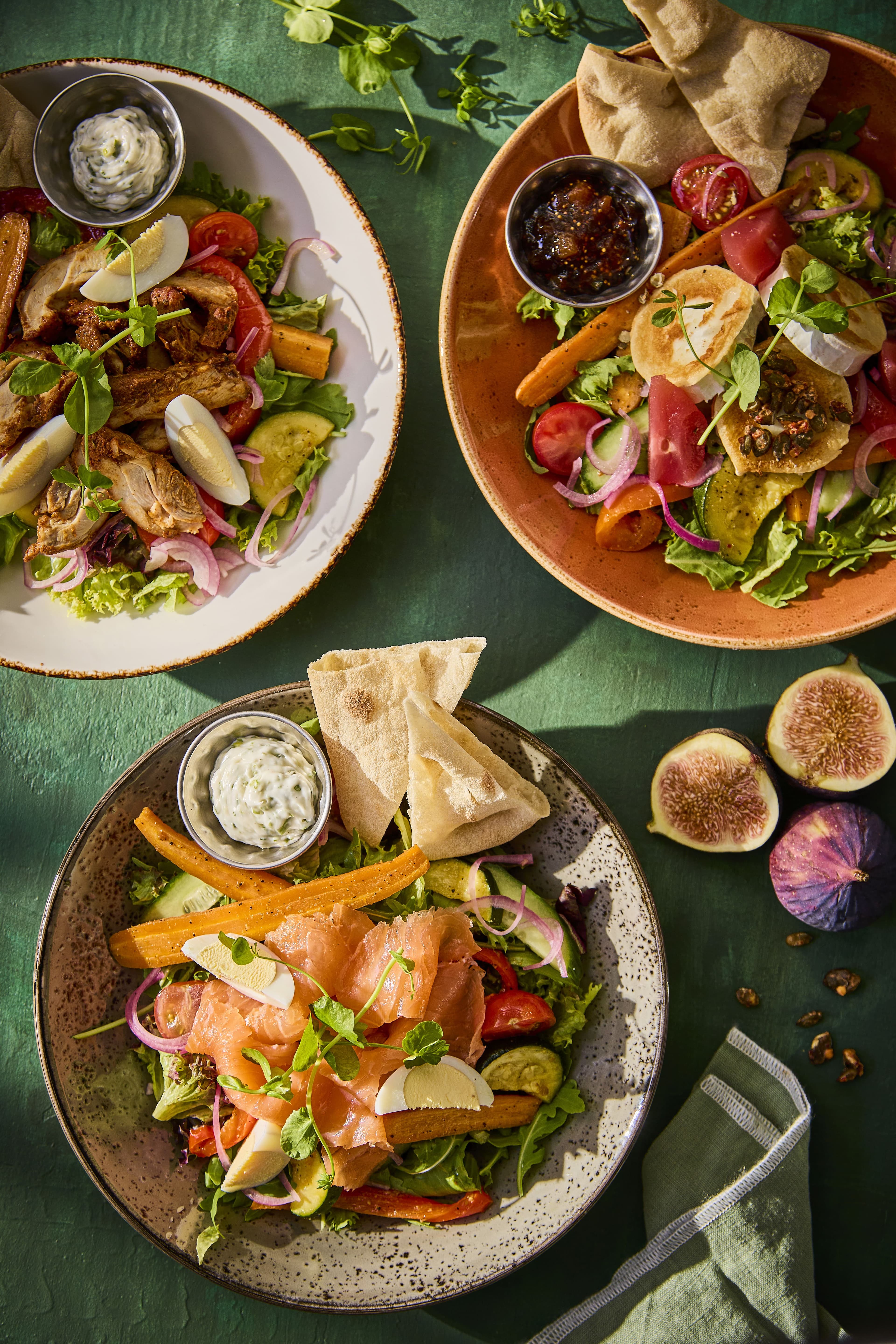 Salade met Gerookte Zalm