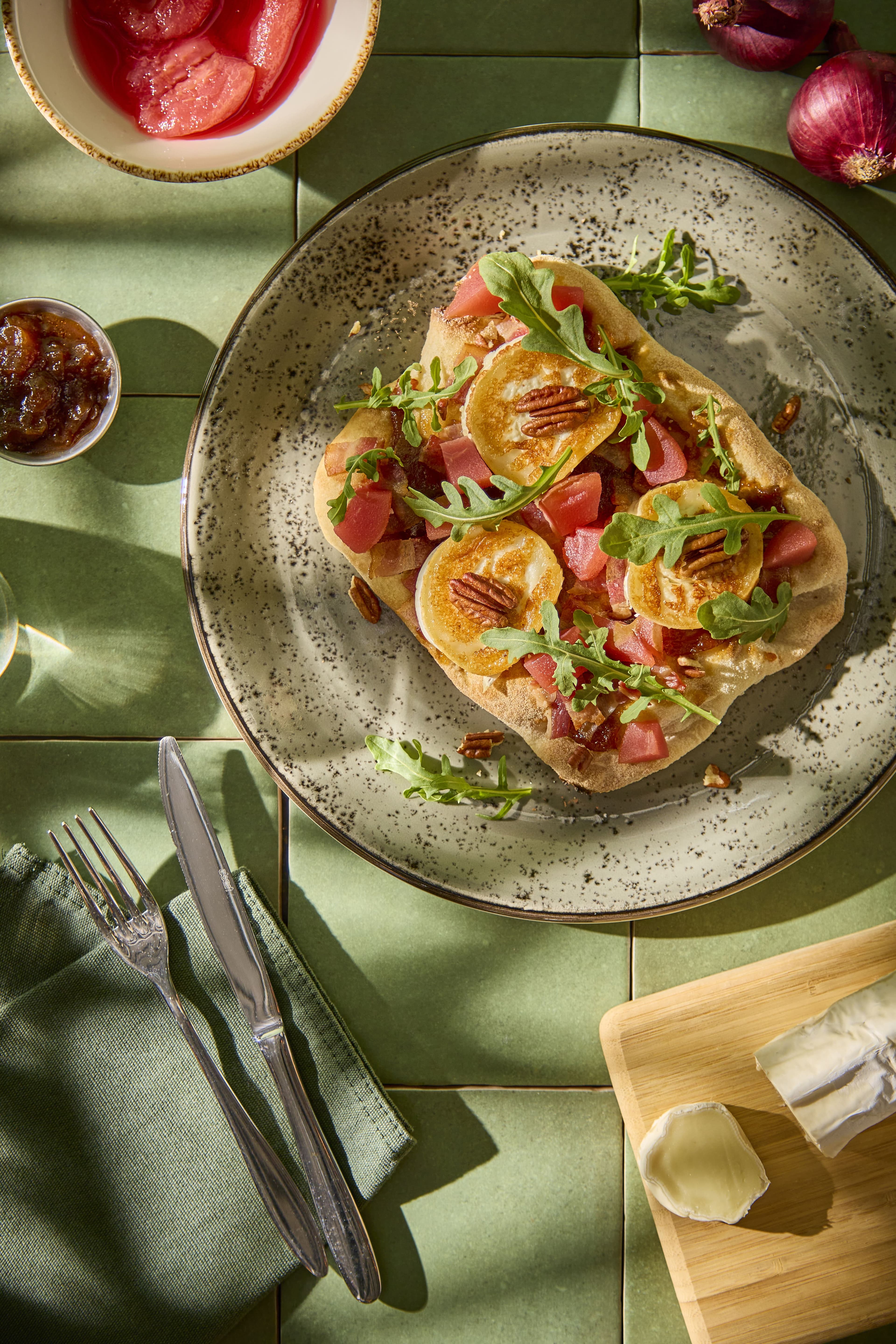 Pinsa Geroosterde Groenten