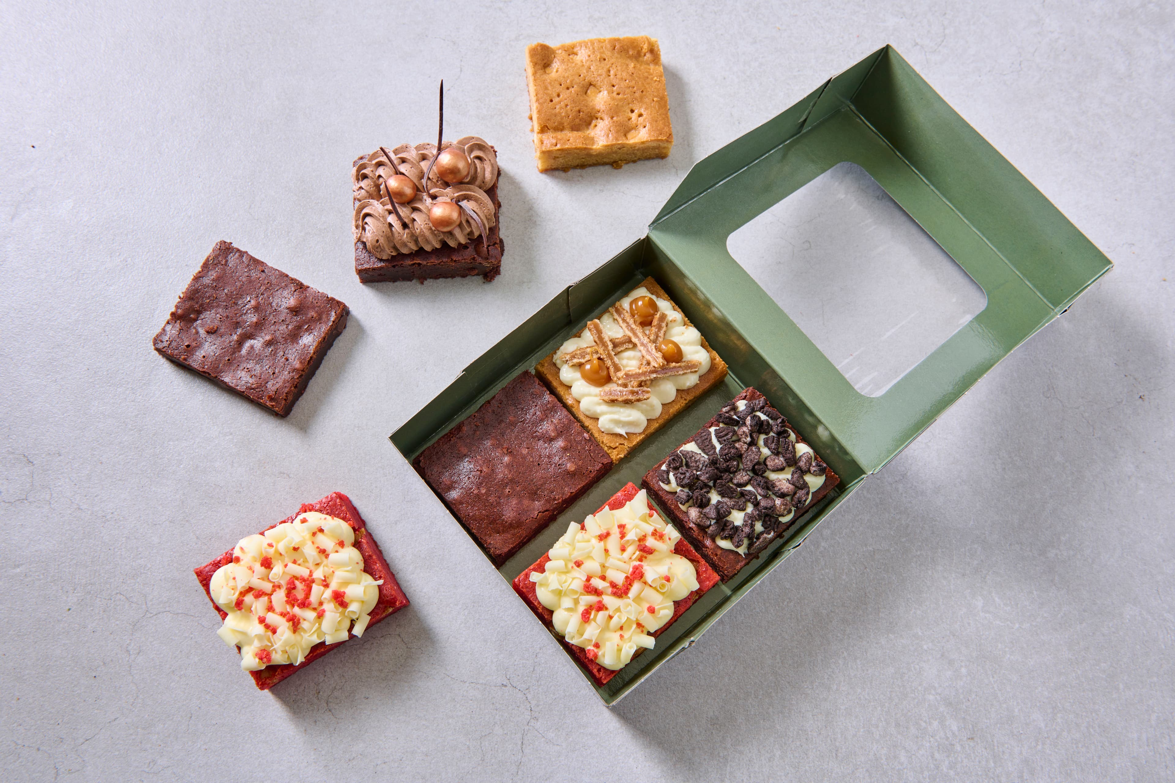 Brownie box catering — perfect voor zakelijke events en feesten